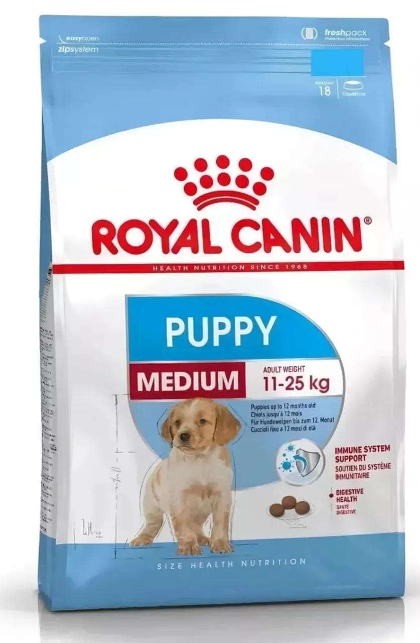 Royal Canin Puppy Medium x 3 kgs 