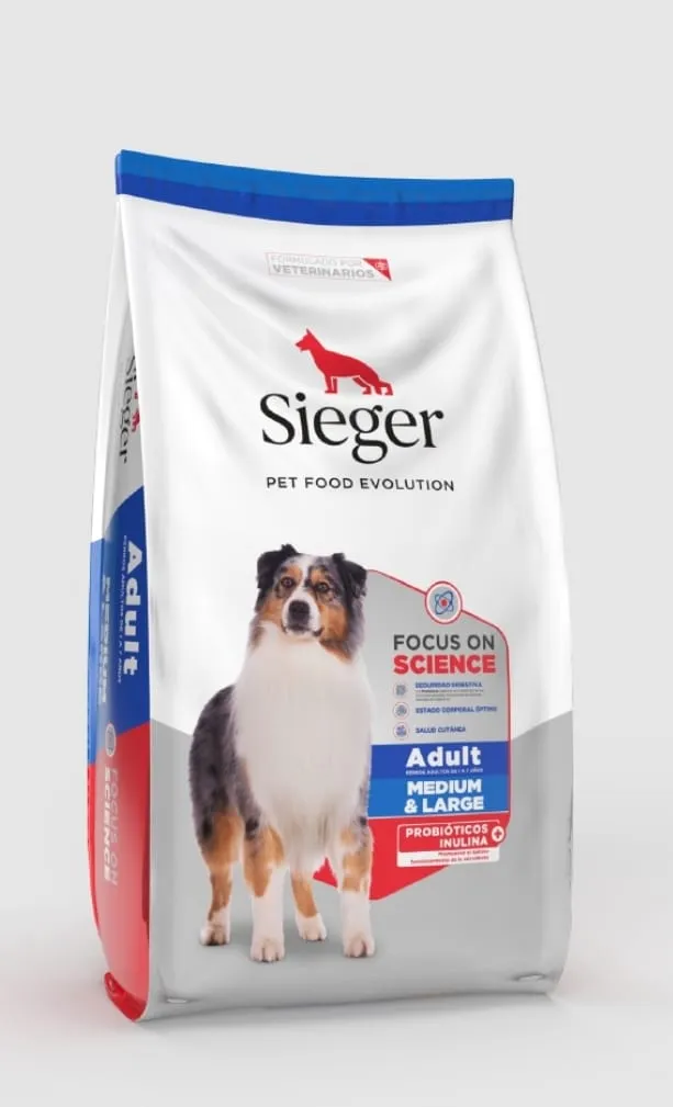 Sieger Adulto M&L x 3 Kgs